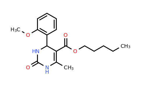 CAS 300799-32-0 | Pentyl 4-(2-methoxyphenyl)-6-methyl-2-oxo-1,2,3,4-tetrahydropyrimidine-5-carboxylate