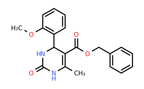 CAS 300799-33-1 | Benzyl 4-(2-methoxyphenyl)-6-methyl-2-oxo-1,2,3,4-tetrahydropyrimidine-5-carboxylate