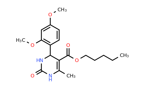 CAS 300799-36-4 | Pentyl 4-(2,4-dimethoxyphenyl)-6-methyl-2-oxo-1,2,3,4-tetrahydropyrimidine-5-carboxylate