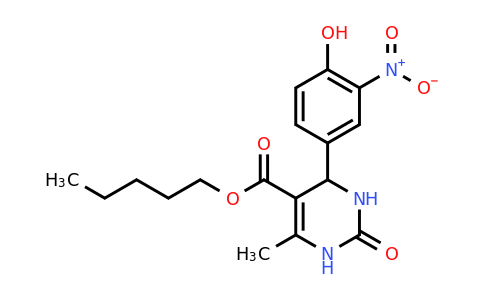 CAS 300799-37-5 | Pentyl 4-(4-hydroxy-3-nitrophenyl)-6-methyl-2-oxo-1,2,3,4-tetrahydropyrimidine-5-carboxylate