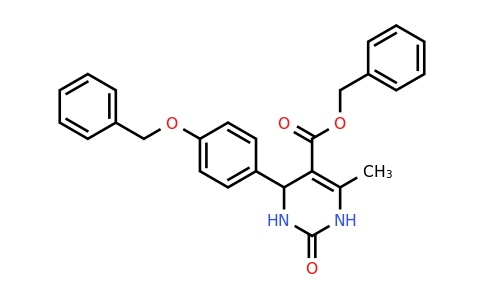 CAS 300799-39-7 | Benzyl 4-(4-(benzyloxy)phenyl)-6-methyl-2-oxo-1,2,3,4-tetrahydropyrimidine-5-carboxylate
