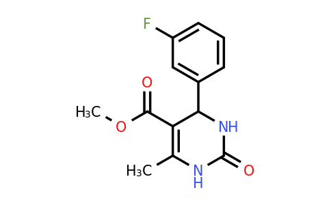 CAS 300799-40-0 | Methyl 4-(3-fluorophenyl)-6-methyl-2-oxo-1,2,3,4-tetrahydropyrimidine-5-carboxylate