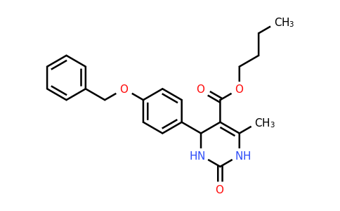 CAS 300799-50-2 | Butyl 4-(4-(benzyloxy)phenyl)-6-methyl-2-oxo-1,2,3,4-tetrahydropyrimidine-5-carboxylate