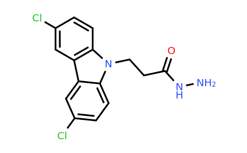 CAS 300816-39-1 | 3-(3,6-dichloro-9H-carbazol-9-yl)propanehydrazide