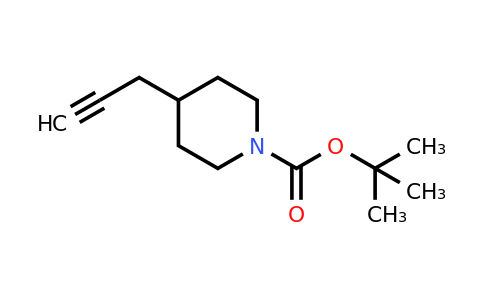 CAS 301185-41-1 | 1-Piperidinecarboxylic acid, 4-(2-propyn-1-YL)-, 1,1-dimethylethyl ester