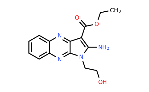 CAS 30119-32-5 | ethyl 2-amino-1-(2-hydroxyethyl)-1H-pyrrolo[2,3-b]quinoxaline-3-carboxylate