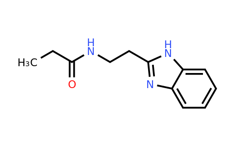 CAS 301228-35-3 | N-[2-(1H-1,3-Benzodiazol-2-yl)ethyl]propanamide