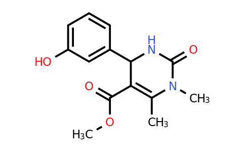 CAS 301319-88-0 | Methyl 4-(3-hydroxyphenyl)-1,6-dimethyl-2-oxo-1,2,3,4-tetrahydropyrimidine-5-carboxylate