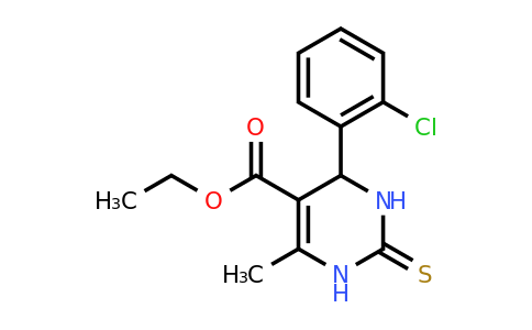 CAS 301359-45-5 | Ethyl 4-(2-chlorophenyl)-6-methyl-2-thioxo-1,2,3,4-tetrahydropyrimidine-5-carboxylate
