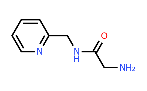 CAS 3014-26-4 | 2-Amino-N-pyridin-2-ylmethyl-acetamide