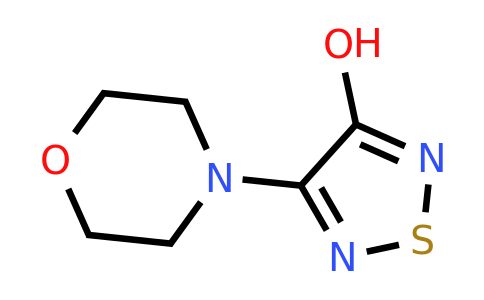CAS 30165-97-0 | 4-(morpholin-4-yl)-1,2,5-thiadiazol-3-ol