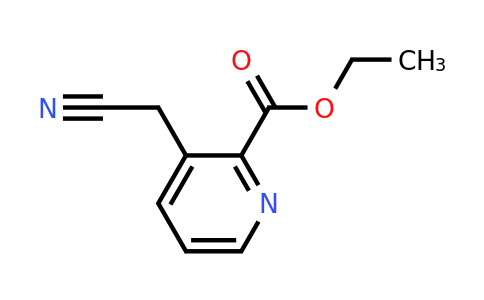 CAS 301666-62-6 | Ethyl 3-(cyanomethyl)picolinate