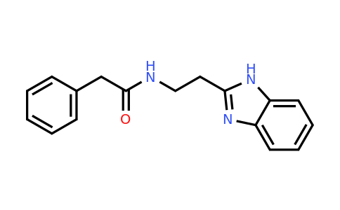 CAS 301680-45-5 | N-[2-(1H-1,3-Benzodiazol-2-yl)ethyl]-2-phenylacetamide