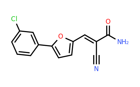 CAS 301691-18-9 | 3-(5-(3-Chlorophenyl)furan-2-yl)-2-cyanoacrylamide