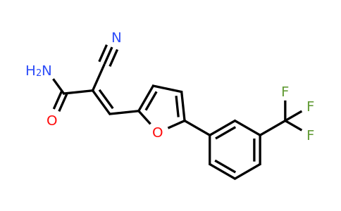 CAS 301691-25-8 | 2-Cyano-3-(5-(3-(trifluoromethyl)phenyl)furan-2-yl)acrylamide