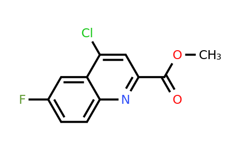 CAS 301823-61-0 | Methyl 4-chloro-6-fluoroquinoline-2-carboxylate