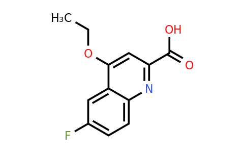 CAS 301823-79-0 | 4-Ethoxy-6-fluoroquinoline-2-carboxylic acid