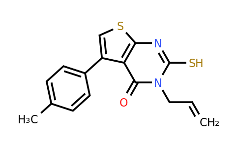 CAS 301858-69-5 | 5-(4-methylphenyl)-3-(prop-2-en-1-yl)-2-sulfanyl-3H,4H-thieno[2,3-d]pyrimidin-4-one