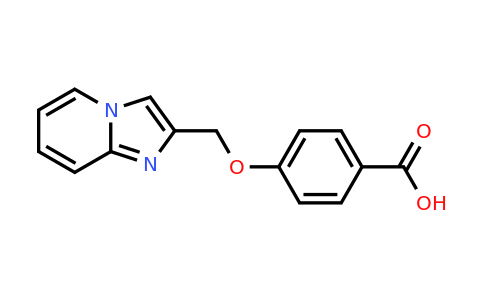 CAS 301860-84-4 | 4-({imidazo[1,2-a]pyridin-2-yl}methoxy)benzoic acid