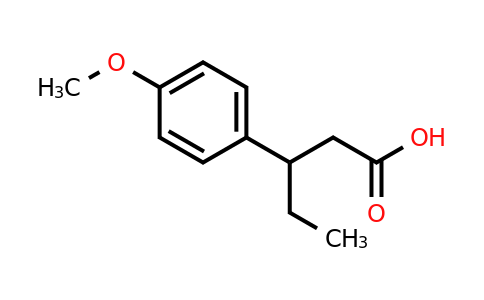 CAS 30211-63-3 | 3-(4-methoxyphenyl)pentanoic acid