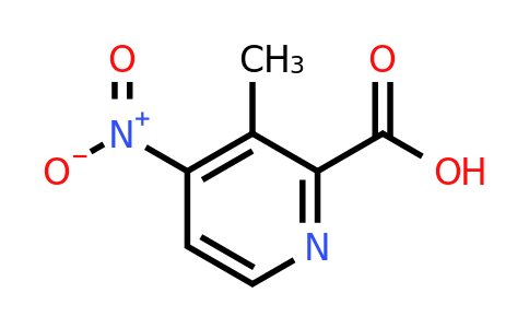 CAS 30235-17-7 | 3-Methyl-4-nitropicolinic acid
