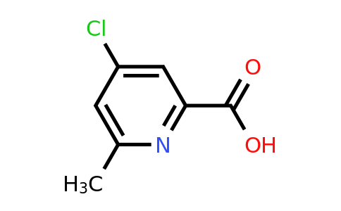 CAS 30235-19-9 | 4-Chloro-6-methylpyridine-2-carboxylic acid