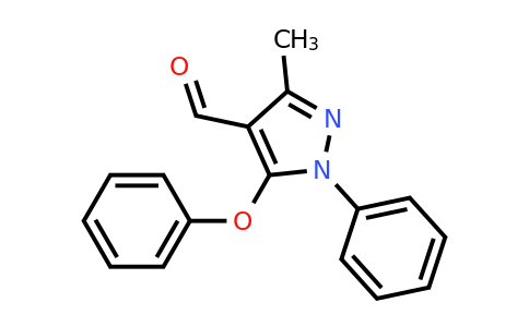CAS 30241-46-4 | 3-methyl-5-phenoxy-1-phenyl-1H-pyrazole-4-carbaldehyde