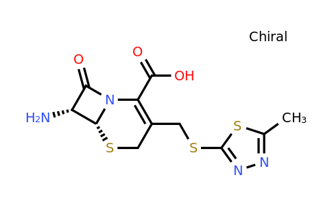 CAS 30246-33-4 | (6R,7R)-7-Amino-3-(((5-methyl-1,3,4-thiadiazol-2-yl)thio)methyl)-8-oxo-5-thia-1-azabicyclo[4.2.0]oct-2-ene-2-carboxylic acid