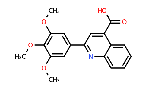 CAS 302575-69-5 | 2-(3,4,5-Trimethoxyphenyl)quinoline-4-carboxylic acid