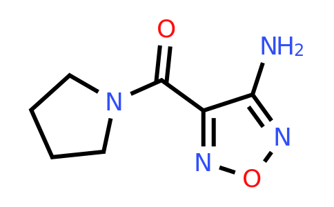 CAS 302796-45-8 | 4-(Pyrrolidine-1-carbonyl)-1,2,5-oxadiazol-3-amine