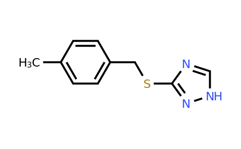 CAS 302804-66-6 | 3-{[(4-methylphenyl)methyl]sulfanyl}-1H-1,2,4-triazole