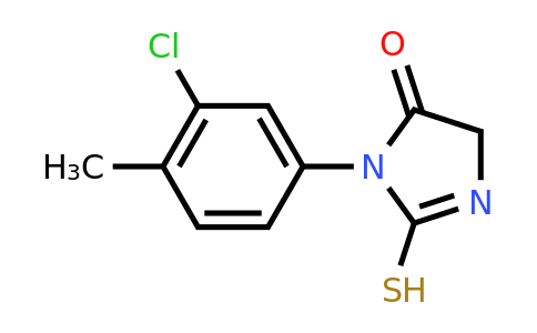 CAS 302840-90-0 | 1-(3-chloro-4-methylphenyl)-2-sulfanyl-4,5-dihydro-1H-imidazol-5-one
