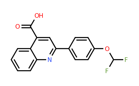 CAS 302936-16-9 | 2-[4-(difluoromethoxy)phenyl]quinoline-4-carboxylic acid