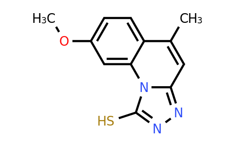 CAS 302936-27-2 | 8-methoxy-5-methyl-[1,2,4]triazolo[4,3-a]quinoline-1-thiol