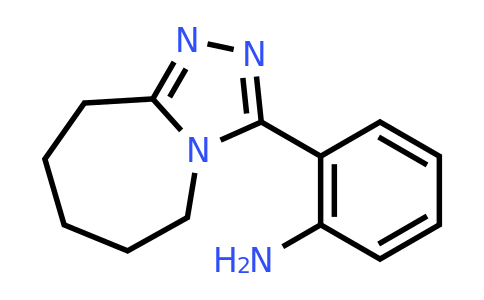 CAS 303019-48-9 | 2-{5H,6H,7H,8H,9H-[1,2,4]triazolo[4,3-a]azepin-3-yl}aniline