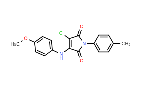 CAS 303034-29-9 | 3-chloro-4-[(4-methoxyphenyl)amino]-1-(4-methylphenyl)-2,5-dihydro-1H-pyrrole-2,5-dione