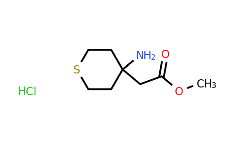 CAS 303037-43-6 | methyl 2-(4-aminothian-4-yl)acetate hydrochloride