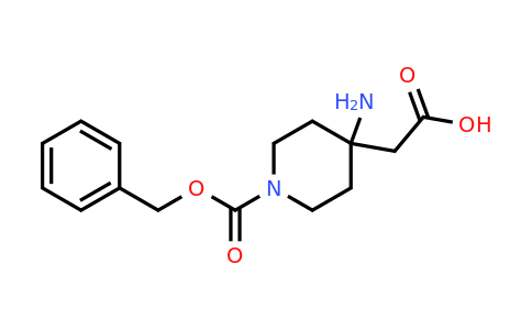 CAS 303037-50-5 | 2-{4-amino-1-[(benzyloxy)carbonyl]piperidin-4-yl}acetic acid
