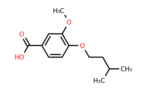CAS 303059-32-7 | 3-methoxy-4-(3-methylbutoxy)benzoic acid