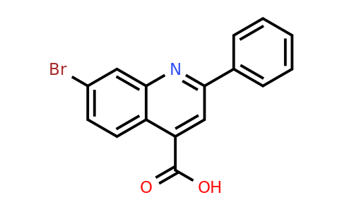 CAS 303100-39-2 | 7-Bromo-2-phenylquinoline-4-carboxylic acid