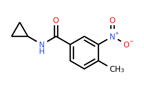 CAS 303133-89-3 | N-Cyclopropyl-4-methyl-3-nitrobenzamide