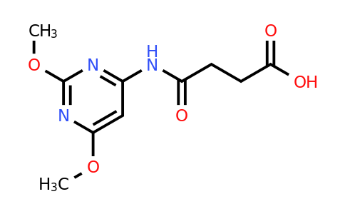 CAS 303134-31-8 | 4-((2,6-Dimethoxypyrimidin-4-yl)amino)-4-oxobutanoic acid