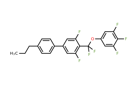 CAS 303186-20-1 | 4-(Difluoro(3,4,5-trifluorophenoxy)methyl)-3,5-difluoro-4'-propyl-1,1'-biphenyl
