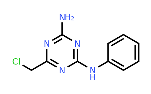 CAS 30355-60-3 | 6-(Chloromethyl)-N2-phenyl-1,3,5-triazine-2,4-diamine