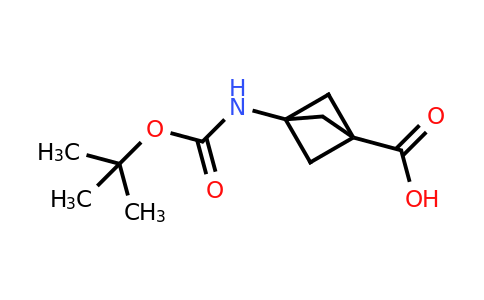 CAS 303752-38-7 | 3-{[(tert-butoxy)carbonyl]amino}bicyclo[1.1.1]pentane-1-carboxylic acid