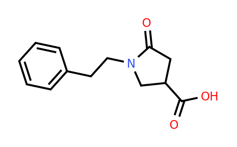 CAS 30380-70-2 | 5-oxo-1-(2-phenylethyl)pyrrolidine-3-carboxylic acid