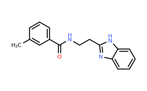 CAS 303991-77-7 | N-[2-(1H-1,3-Benzodiazol-2-yl)ethyl]-3-methylbenzamide