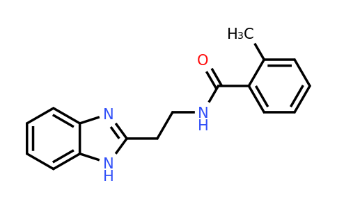 CAS 303991-78-8 | N-[2-(1H-1,3-Benzodiazol-2-yl)ethyl]-2-methylbenzamide