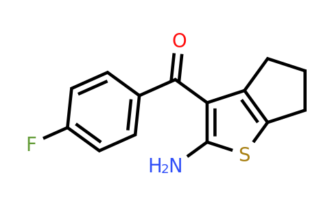 CAS 304018-03-9 | 3-(4-fluorobenzoyl)-4H,5H,6H-cyclopenta[b]thiophen-2-amine