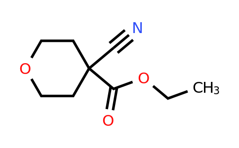 Ethyl 4-cyanotetrahydro-2H-pyran-4-carboxylate